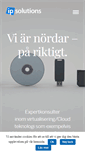 Mobile Screenshot of ip-solutions.se