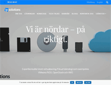 Tablet Screenshot of ip-solutions.se